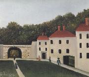 Henri Rousseau, Strollers in a Park